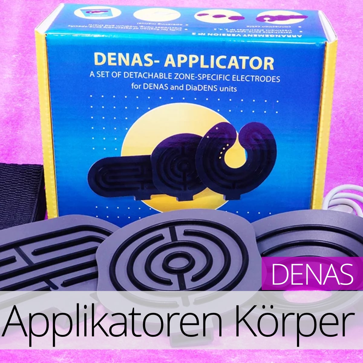 Denas 3Er Set Körper-Applikatoren 1 Denas 3Er Set Körper Applikator