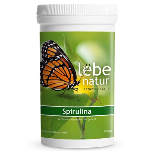 Spirulina Bio 180 1 Spirulina 180 Kapseln