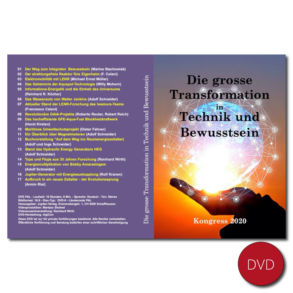 Die Grosse Transformation (Technik Und Bewusstsein) 3 Die Grosse Transformation Dvd 2020 Jupiter Verlag